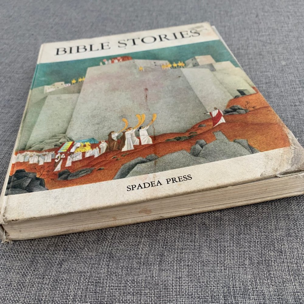 Vintage 1968 Bible Stories Spadea Press Inc - Picture 6 of 16